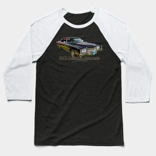 1972 Cadillac Eldorado Convertible Baseball T-Shirt